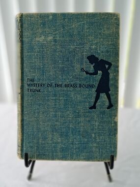 Nancy Drew Mystery of the Brass Bound Trunk 1940 Carolyn Keene Vintage